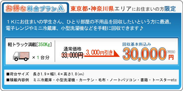 料金プランA　30,000円