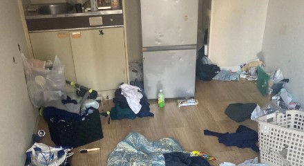 神奈川県個人のお客様宅の不用品回収before写真