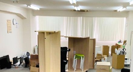 神奈川県オフィス移転時の不用品回収before写真
